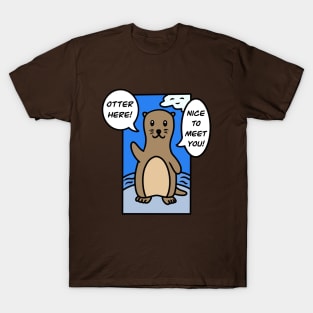 Cute cartoon otter T-Shirt